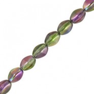 Czech Pinch beads 5x3mm Crystal magic orchid 00030/95000